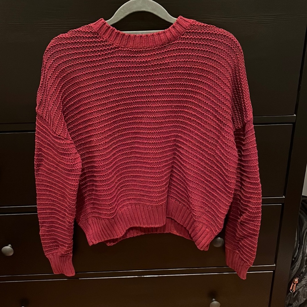 Maroon H&M sweater. Size S.